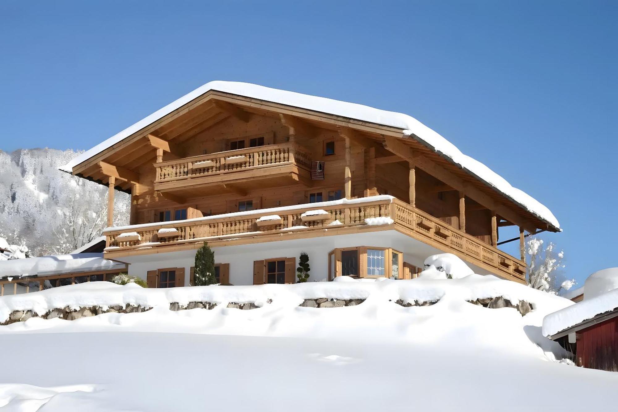 Gaestehaus Panorama - Appartement 5 Reit im Winkl Esterno foto